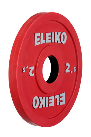 Eleiko 2.5-kg Comp. Olympic WL Disc - Rubber Coated