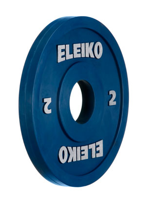 Eleiko 2-kg Comp. Olympic WL Disc - Rubber Coated