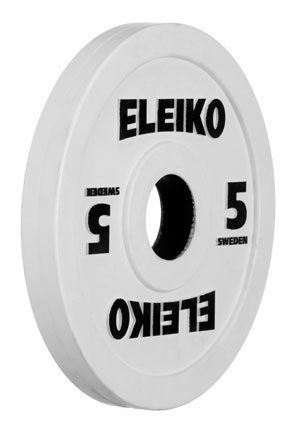 Eleiko 5-kg Comp. Olympic WL Disc - Rubber Coated