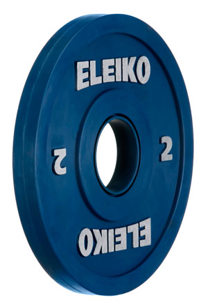 Eleiko 2-kg Comp. Olympic WL Disc - Friction Grip