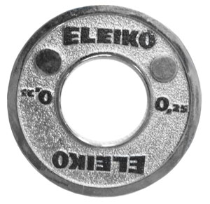 Eleiko 0.25-kg Competition Metal Disc