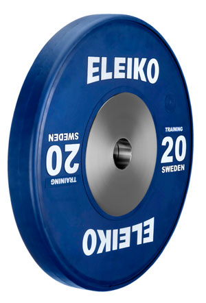 Eleiko 20-kg Olympic Training Line Disc (colored)