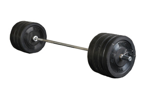 York 160-kg Solid Rubber Disc Set
