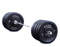 York 160-kg Solid Rubber Disc Set