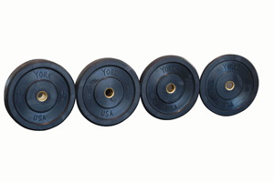York 20-kg Rubber Comp. Disc