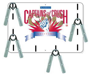 Captains of Crush Grippers� : Shield of Arms--sale