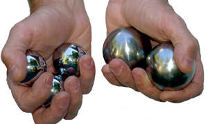 Dexterity Balls Level 1 (chrome) Set of 3