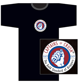 Captains of Crush Seal of Superior Grip Strength T-Shirt